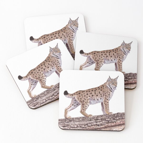 Item preview, Eurasian Lynx designed and sold by kokayart.