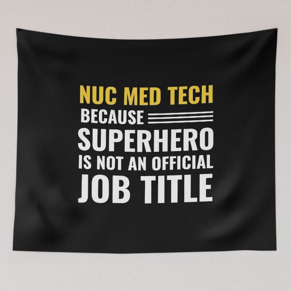 Item preview, Nuc Med Tech Superhero, Gift For Nuclear Medicine Technologist designed and sold by VintageMashup.