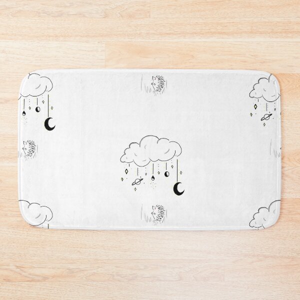 Item preview, Celestial Clouds and Hedgehog version 2 designed and sold by ztiffanymichele.
