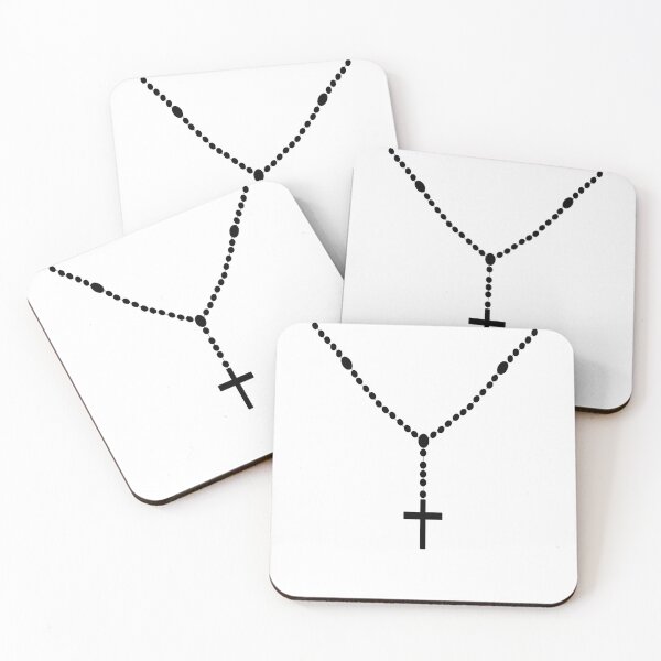 Item preview, Rosary beads around neck designed and sold by SimplyChristian.