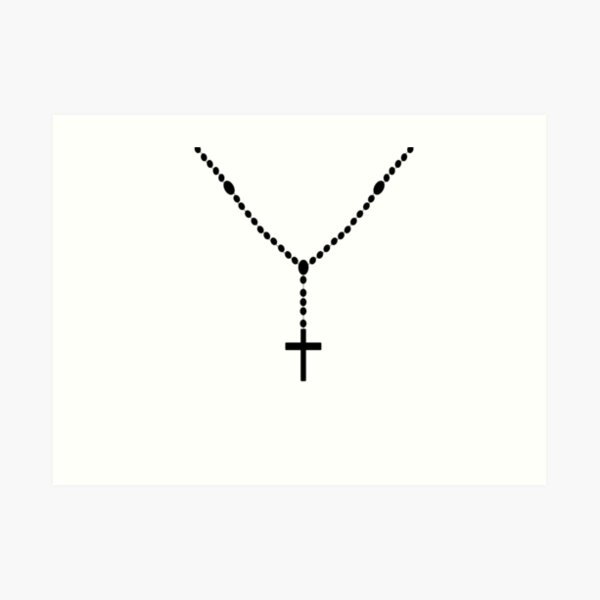 Asia Argento Cross, Jewelry, Rosary Upper Back Tattoo | Steal Her Style