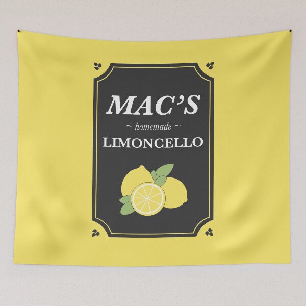 Item preview, Mac's Homemade Limoncello Label designed and sold by Ethan110.