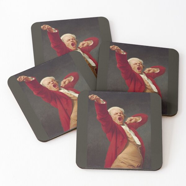 Item preview, Joseph Ducreux Self Portrait Yawning designed and sold by MindChirp.