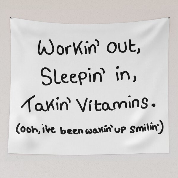 Item preview, Vitamins - Qveen Herby Lyrics designed and sold by Angel Richardson.