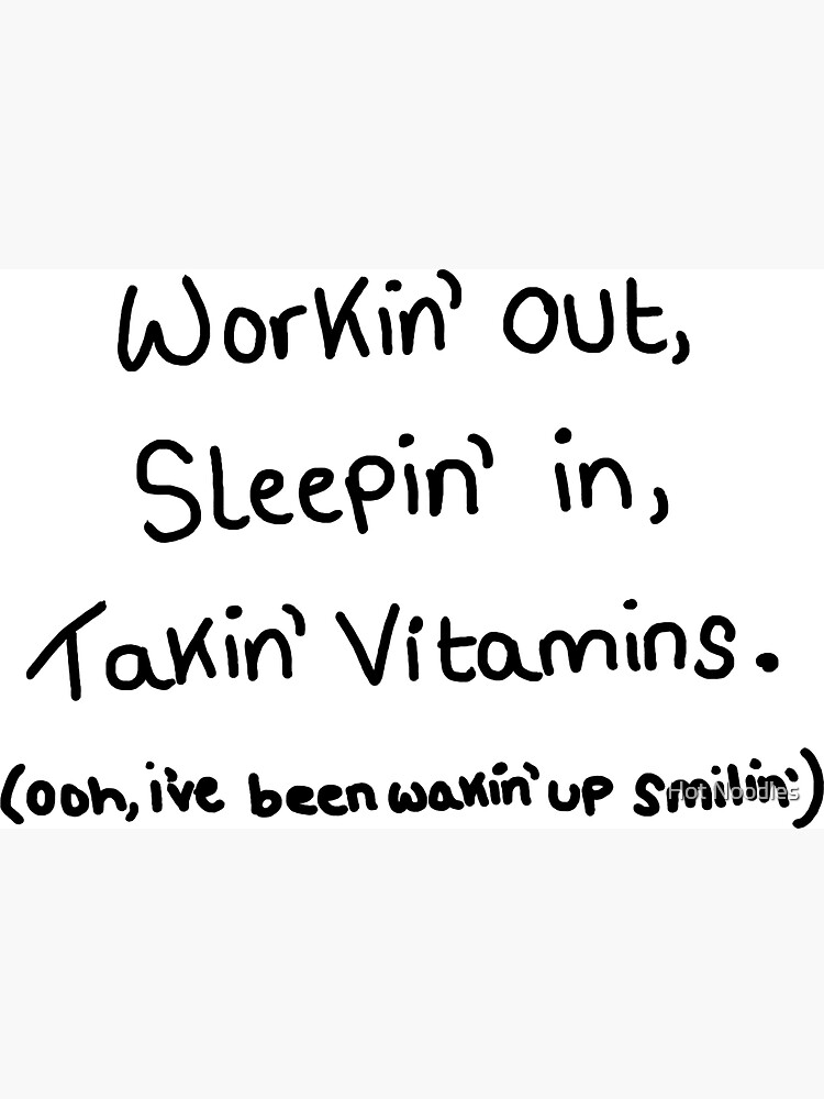 "Vitamins Qveen Herby Lyrics" by HotNoodle Redbubble