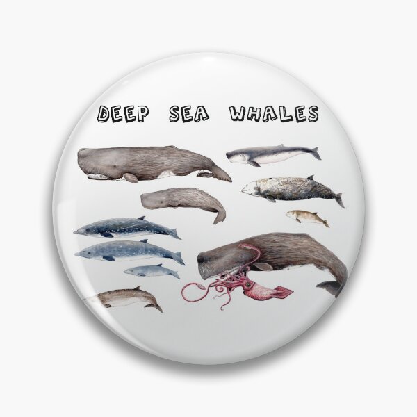 Item preview, Deep sea whales designed and sold by chloeyzoard.