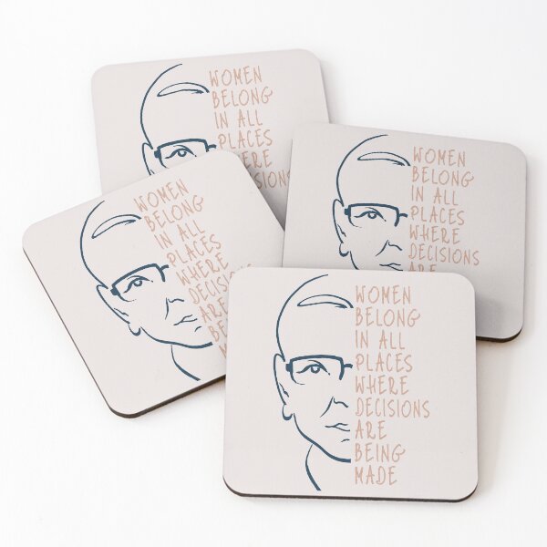 Item preview, RBG POSTER  Ruth Bader Ginsburg Feminist Notorious RBG Print designed and sold by GalleryArtField.