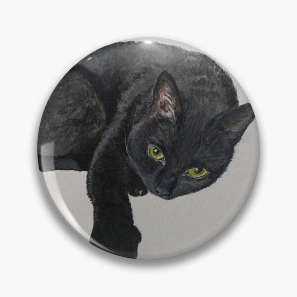 Item preview, Polydactyl Black Cat designed and sold by Melissa Ross.