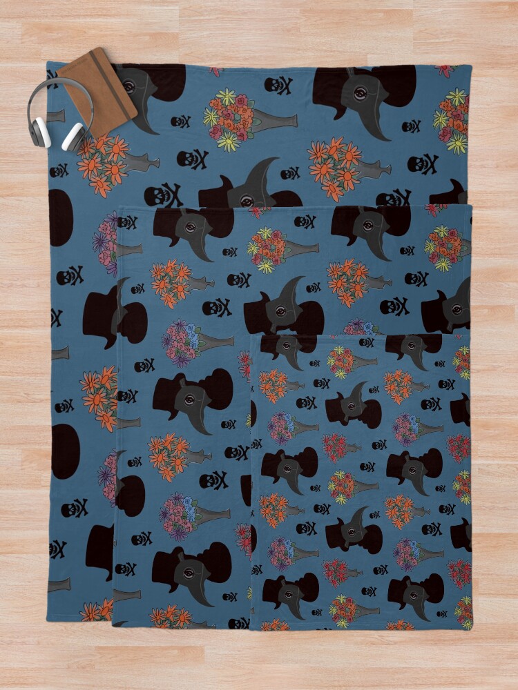 "Plague Doctor" Throw Blanket for Sale by inkysunshine Redbubble