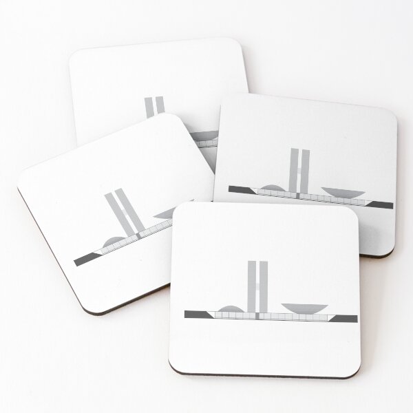 Item preview, Brazilian National Congress - Architecture Drawing - Brasillia, Brazil designed and sold by pinspace.