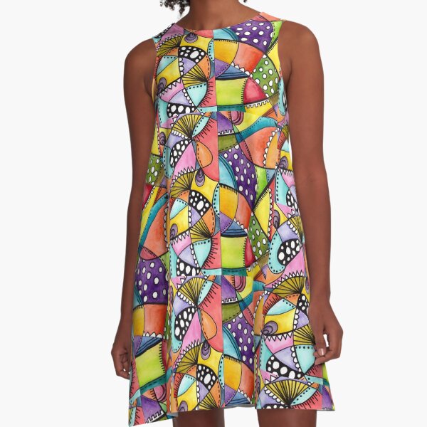 Choose happy A-Line Dress