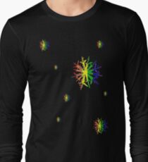 LGBT Snow Flakes Long Sleeve T-Shirt