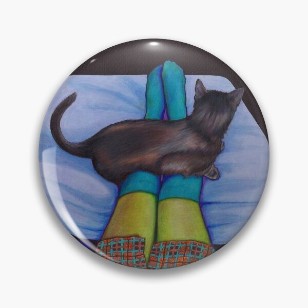 Item preview, Cat on My Legs designed and sold by Melissa Ross.