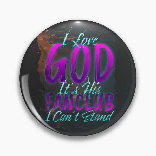 Item preview, The Fanclub of God designed and sold by Jarrod Vandenberg.