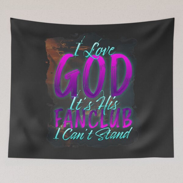 Item preview, The Fanclub of God designed and sold by Jarrod Vandenberg.