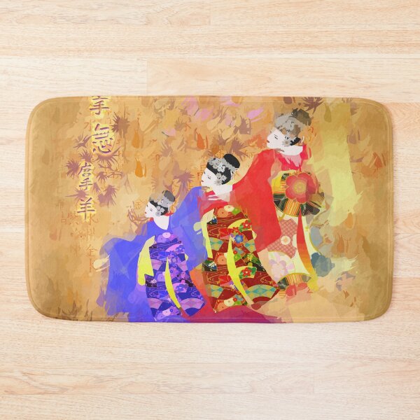 Item preview, Three geishas dancing designed and sold by harietteh.