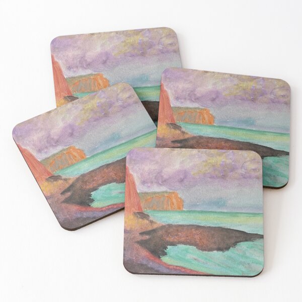 Item preview, Cliff Oceanside Painting designed and sold by Katelyn Wollschlager.