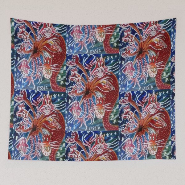 Item preview, Dragon with 7 heads and 10 horns, #artistsupportpledge designed and sold by ThereseLyssia.