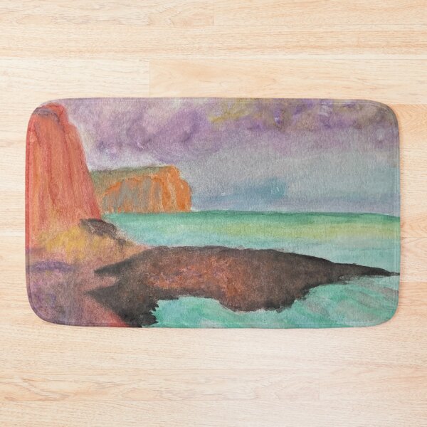 Item preview, Cliff Oceanside Painting designed and sold by Katelyn Wollschlager.