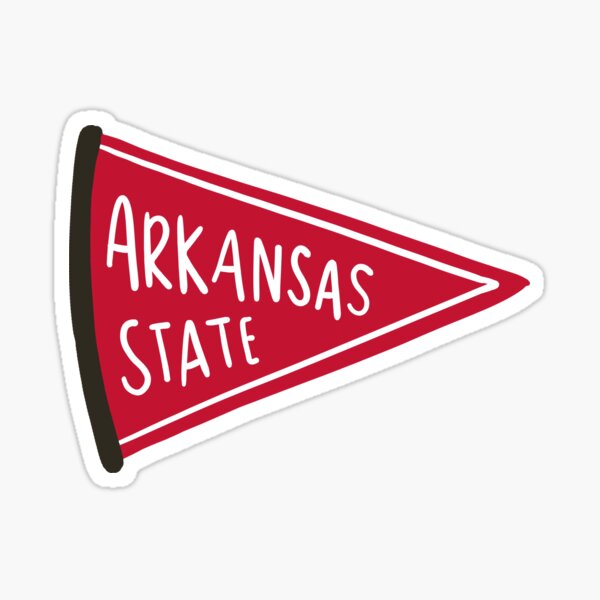 Arkansas State Stickers | Redbubble