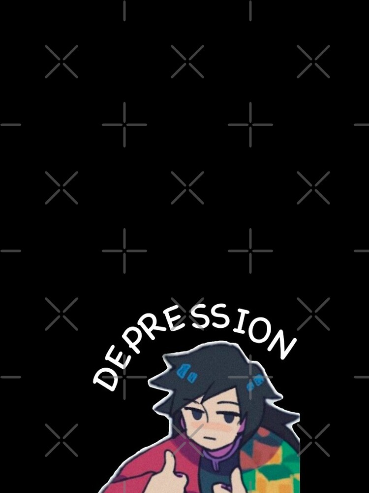 Fight against depression black background by ScottBrando