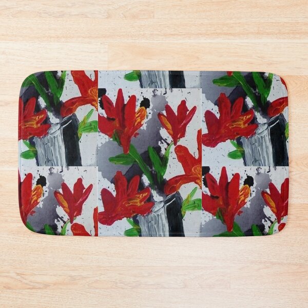 Item preview, Poppies and greyness 1, #artistsupportpledge designed and sold by ThereseLyssia.