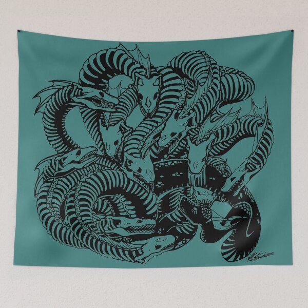 Item preview, Lonely Hydra - Ink designed and sold by spicyhoneyheart.