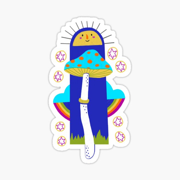 Magic Mushroom Sticker