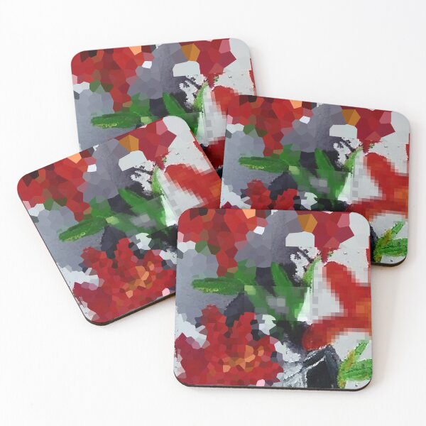 Item preview, Poppies and greyness 3, #artistsupportpledge designed and sold by ThereseLyssia.