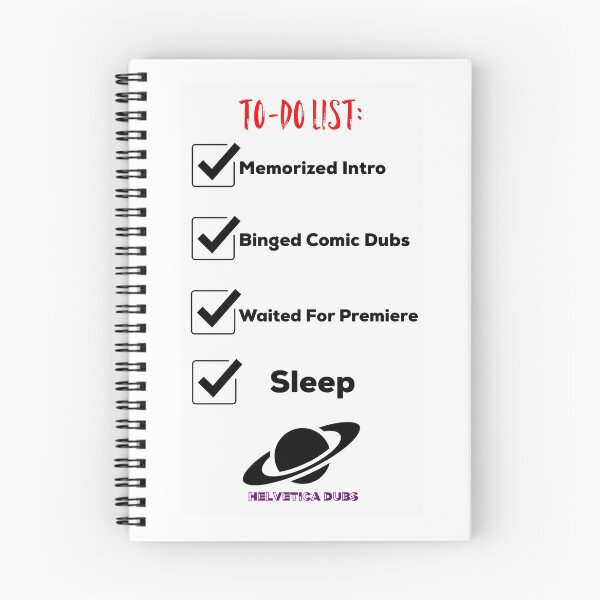 Item preview, Helvetica Dubs: Check List designed and sold by HelveticaDubs.