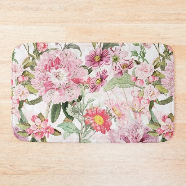 Item preview, Vintage Pink Springflower Meadow Botanical Garden designed and sold by UtArt.
