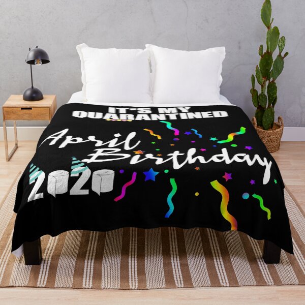 Artikelvorschau, April Geburtstag unter Quarantäne 2020 entworfen und verkauft von -Your-Design-.