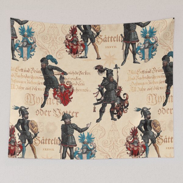 Item preview, German Renaissance Knight in Armor Antique Military designed and sold by AntiqueImages.