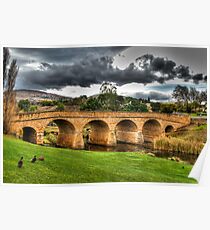 Richmond Bridge - Tasmania - HDR Poster
