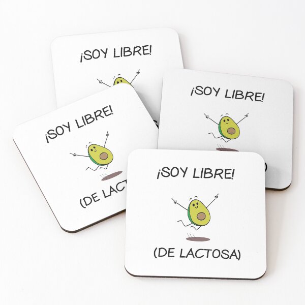 Item preview, I'm free from lactose (Spanish version) designed and sold by TheSpecialDiet.
