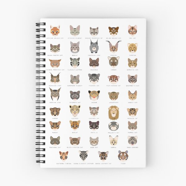 Item preview, Cat Species Light Background designed and sold by babybigfoot.