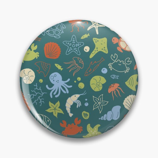 Item preview, Sea Bottom green designed and sold by Tatsiana Zayats.