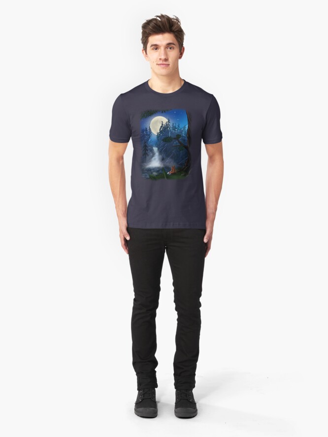 Alternate view of ROMANTIC MOONSHINE Slim Fit T-Shirt
