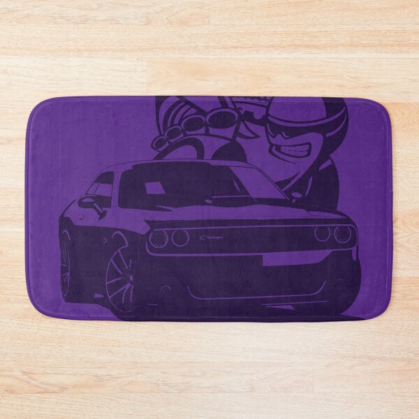 Item preview, Purple Challenger muscle car design designed and sold by Kuttun.