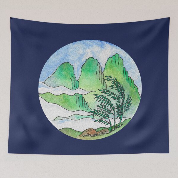 Item preview, Asian mountains designed and sold by Sofy5.