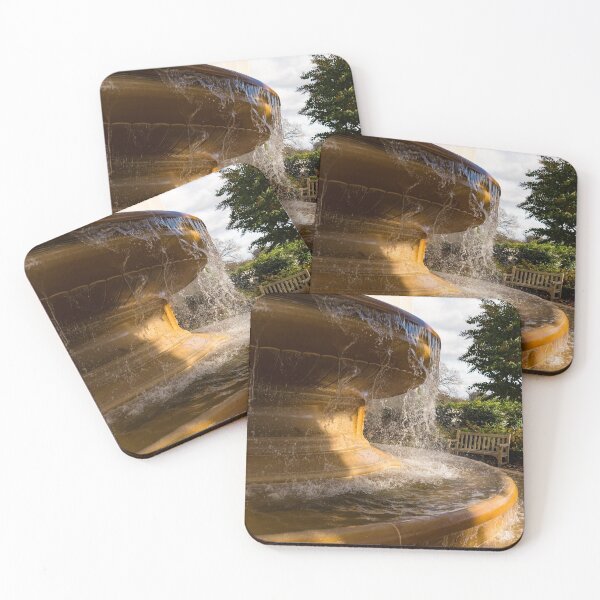 Item preview, One Fine Autumn Day by the Golden Marble Fountain designed and sold by Georgia Mizuleva.