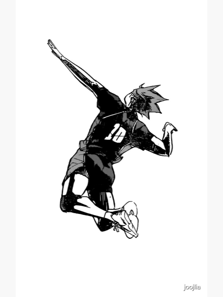 Hinata Spike Haikyuu Manga Cap Greeting Card By Joojlia Redbubble