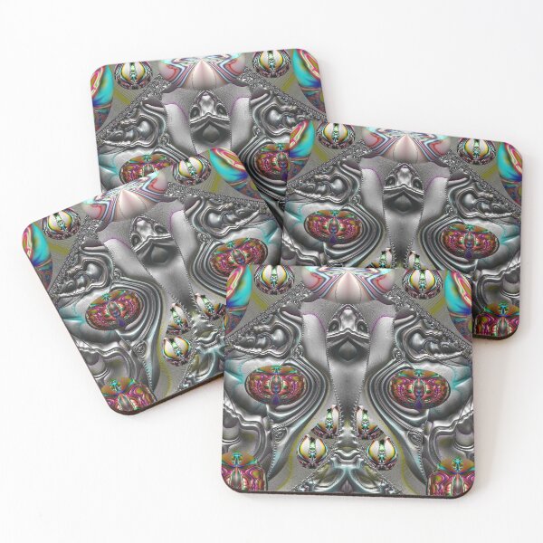 Item preview, Búho turquesa y garabatos plateados designed and sold by barrowda.