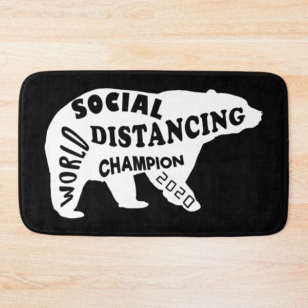 Item preview,  social distancing world champion 2020 designed and sold by Catcrea.