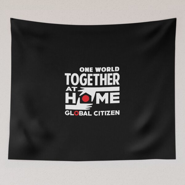 Item preview, One World Together At Home Graphic  designed and sold by farock.