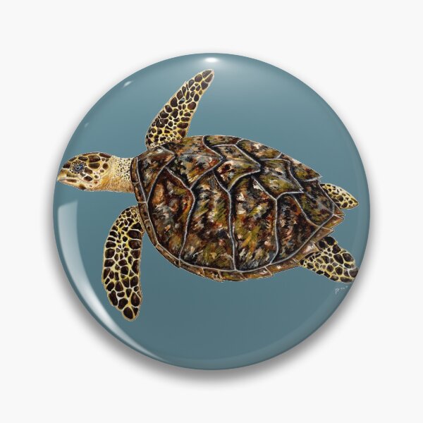 Item preview, Hawksbill sea turtle (Eretmochelys imbricata) designed and sold by chloeyzoard.