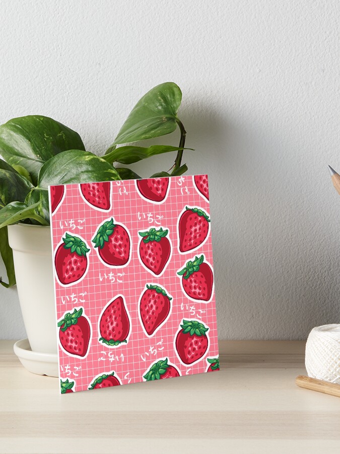Cute Japanese strawberry pattern Cute Japanese strawberry pattern
