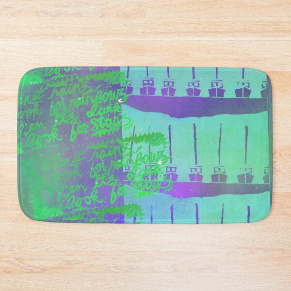 Item preview, Boats pattern and Quote in violet, blue, and green designed and sold by WatersEdgeGal.