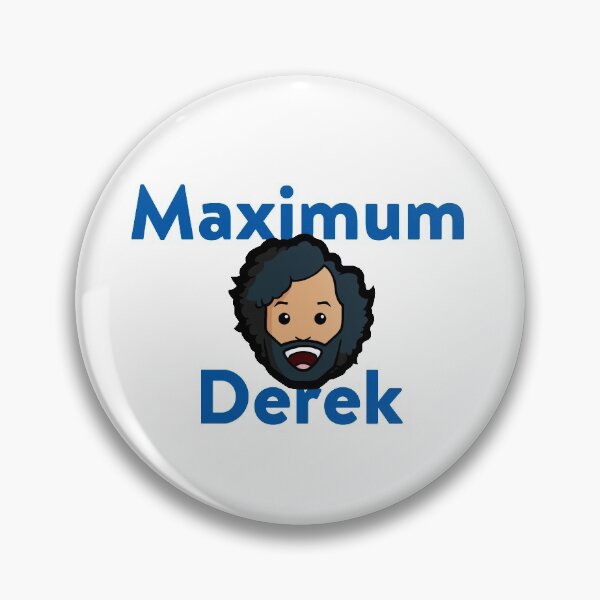 Item preview, Maximum Derek! (Derek - The Good Place) designed and sold by GoldenArchelon.