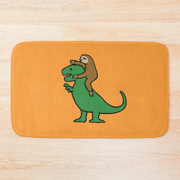 Item preview, Sloth Riding T-Rex designed and sold by jezkemp.